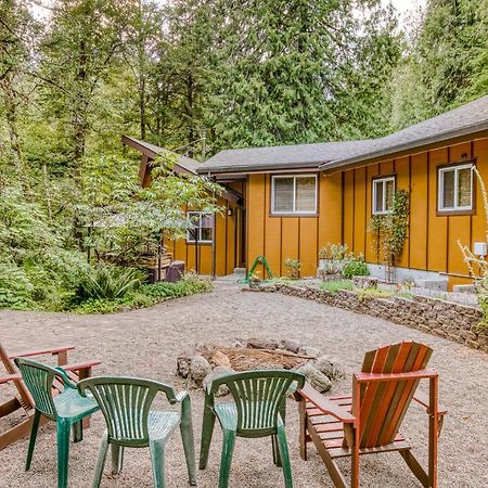 Creekside Cabin Rhododendron Exterior foto