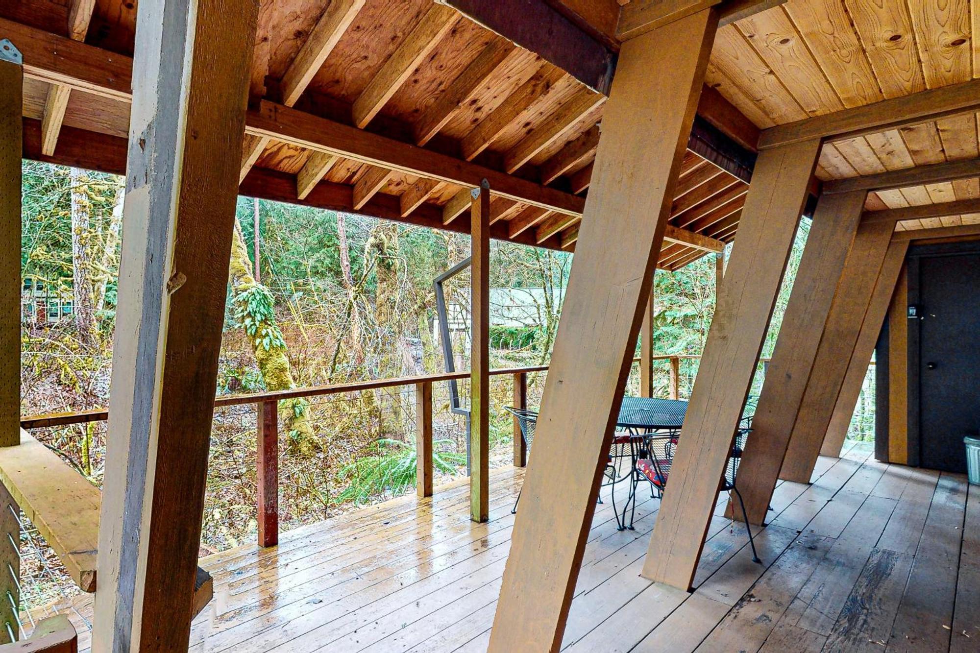 Creekside Cabin Rhododendron Exterior foto